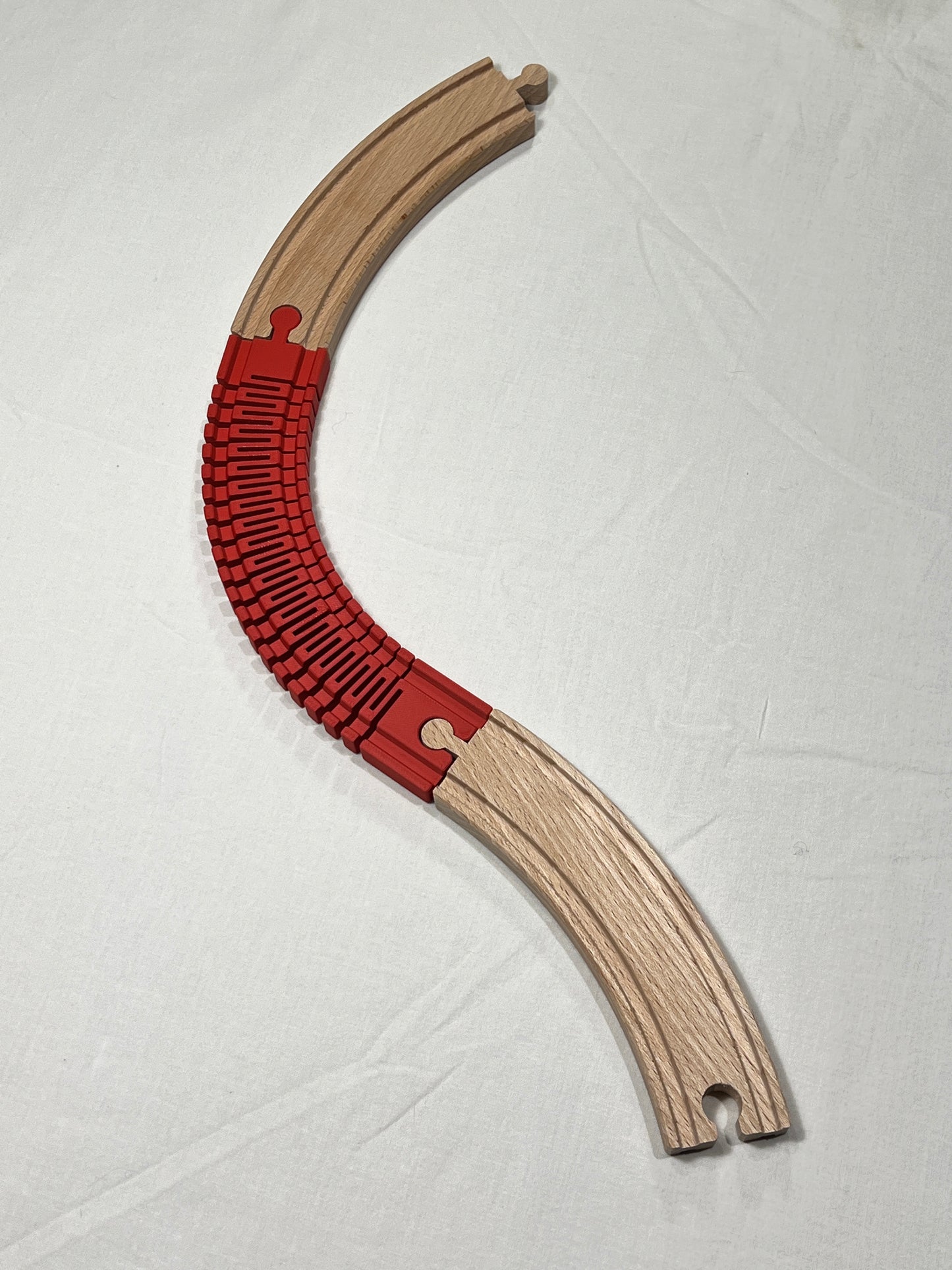 Flexible Train Track Set β 3 Pieces (10 cm, 15 cm, 20.5 cm) β Compatible with Brio, IKEA, Lidl and More