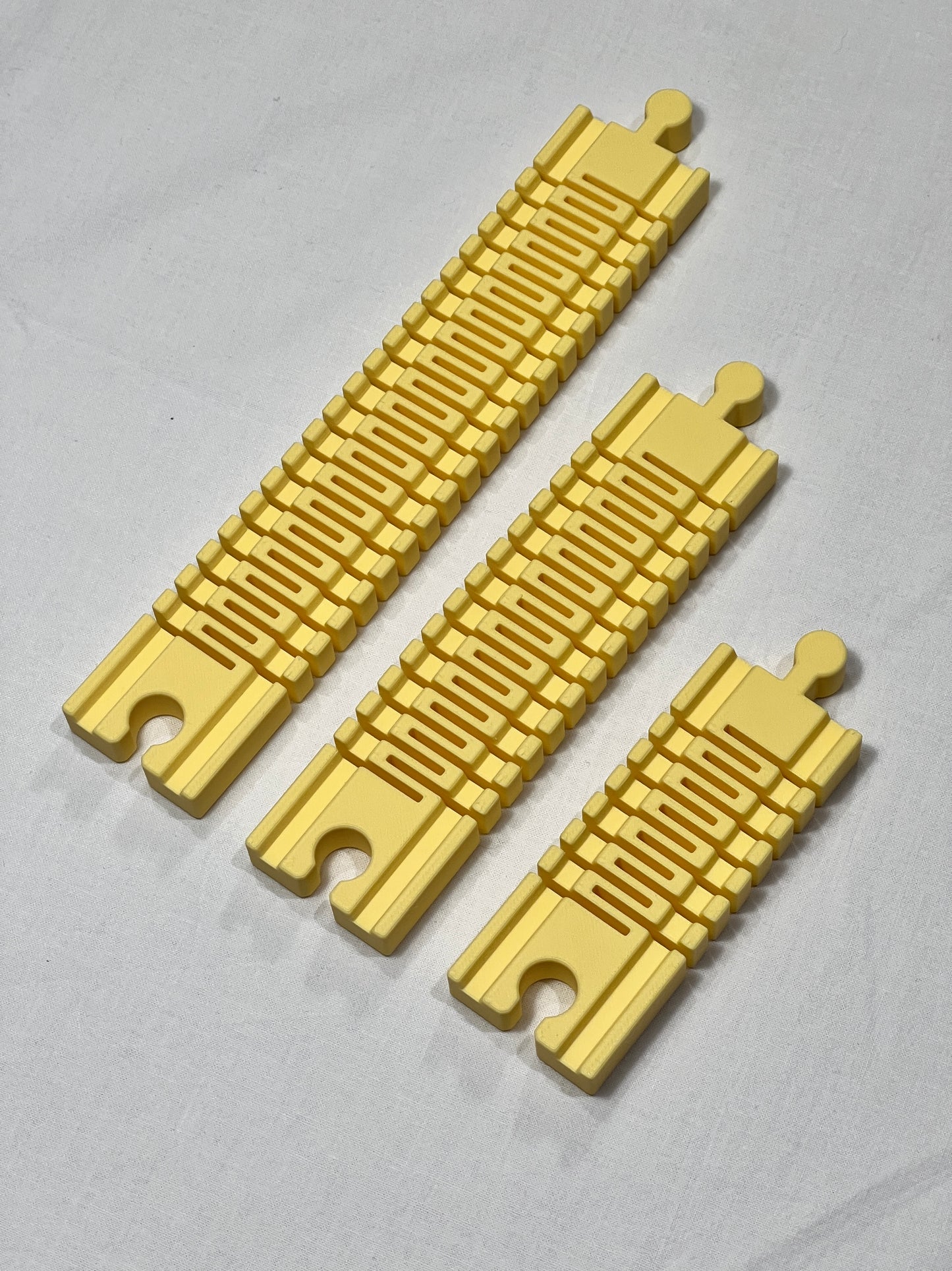 Flexible Train Track Set β 3 Pieces (10 cm, 15 cm, 20.5 cm) β Compatible with Brio, IKEA, Lidl and More